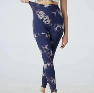 Leggings de yoga pour femmes Amazing Industries, taille haute, anti-transpiration, séchage rapide, respirants, taille élastique, couleur unie, 10% élasthanne - Product Image 6