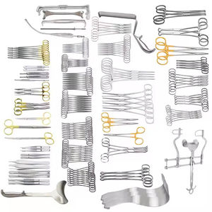 Juego de Laparotomía Manual Básico 2025 al por Mayor, Instrumentos Quirúrgicos Reutilizables de Acero Inoxidable, Caja de Equipo para Cirugía General - Product Image 2