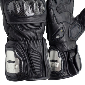 Custom Design Men's Winter Riding <b>Gloves</b> Breathable <b>Knuckle</b> Protector with Touchscreen Compatibility for Motorcycle Riding - Product Image 5