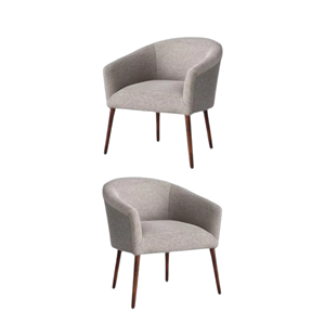 Chaises de salle à manger en gros, canapé individuel moderne pour salon, chaise individuelle de luxe minimaliste, mobilier moderne en tissu de haute qualité, PROMO - Product Image 4