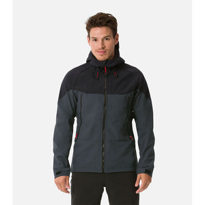 High Quality Men's Outdoor Windproof Hooded Fleece Softshell Jacket Waterproof Front <b>Zip</b> <b>Up</b> Casual Winter Hiking Softshell Coat - Product Image 4
