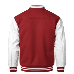 2025 New Men's Varsity <b>Jackets</b> Breathable <b>Waterproof</b> 100% Wool Geometric Hooded <b>Winter</b> Stylish High Street Design Customized OEM - Product Image 2