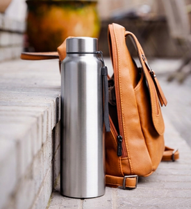 Premium Stainless Steel Insulated Water Bottle – High-Capacity Leakproof Sports <b>Flask</b> <b>with</b> Carrying Strap | Eco-Friendly Vacuum - Product Image 1