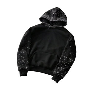 Sweat-shirt à capuche en coton molletonné pour homme, décontracté, chaud et confortable pour l'hiver, style urbain et mode de rue - Product Image 1