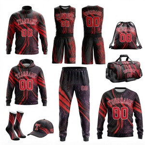 Diseña Tu Propio Uniforme de Baloncesto con Nombre y Número, Conjunto Completo, Nuevo, Color Sólido, Sublimado - Product Image 6