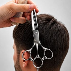 Ciseaux professionnels de coiffure pour texturiser et affiner les cheveux – Ciseaux de salon haut de gamme pour affiner les cheveux, 30 dents, en acier inoxydable - Product Image 4