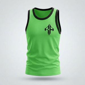 Débardeur pour homme, style décontracté, qualité supérieure, design personnalisé, technique d'impression, matière 100% coton par RIVIAN ATLANTIC - Product Image 5