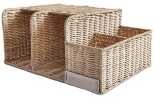 Cesta de Pañales Tejida Premium con Asas para Organización de Guardería, Almacenamiento de Bebés y Decoración de Habitación Infantil, Venta al por Mayor OEM ODM - Product Image 2