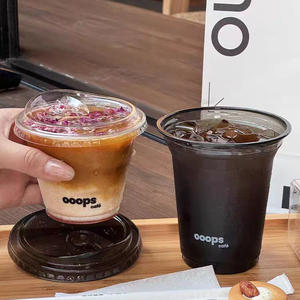 Vasos de Plástico Personalizados con Logotipo para Mascotas, Vasos Desechables de 16 oz para Café Helado, Té de Burbujas, Té Boba, Té Frío de Limón, con Tapas - Product Image 3