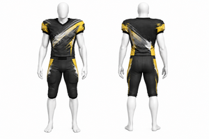 Custom Men's American Football Uniform Maroon Sublimated Jersey and Padded Pants Moisture Wicking <b>Athletic</b> Wear All Seasons - Product Image 5
