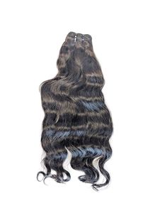 <b>Long</b> Natural Black Human Hair <b>Wig</b> Body Wave Full Head Extension - Product Image 1