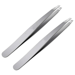 Pinzas Curvas de Acero Inoxidable de Alta Calidad para Pestañas y Cejas, Resistentes a Ácidos, Kit de Herramientas de Belleza para Extensión de Pestañas - Product Image 2