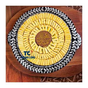 RAMADAN PLATEAU À CHOCOLAT PLATEAU À Vadrouille DE LUXE Vietnam Vente en gros Meilleure vente Conception personnalisée pour les EAU, Oman, Qatar Marché des cadeaux - Product Image 1