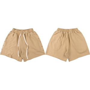 Pantalones Cortos Casuales Holgados 2026 para Hombre y Mujer con Remaches Laterales, Cintura Elástica y Cordón Ajustable, Diseño Urbano, Moda de Verano - Product Image 2