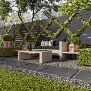Azulejos de porcelana esmaltada mate antideslizante de alta calidad, azulejos de exterior de porcelana gris oscuro con aspecto de piedra de Vietnam - Product Image 1
