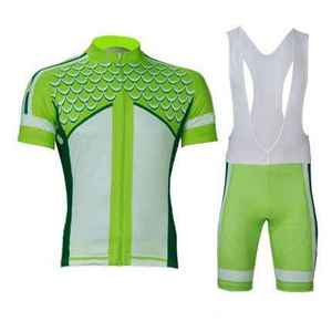 Ensemble maillot et short de cyclisme pour homme, respirant, manches courtes, kit vélo en Spandex et Polyester, impression par sublimation, tenue de cyclisme pour adulte - Product Image 3