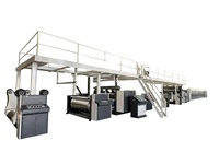 Maquinaria de línea de producción de cajas corrugadas de 2 capas de alta calidad para fabricación de láminas de cartón y producción de cajas de cartón corrugado