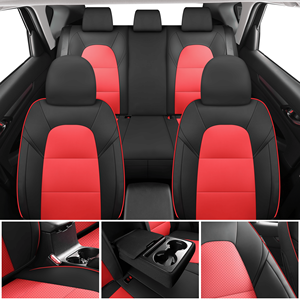 Fundas de Asiento de Cuero Nappa para Mazda CX5 S SV SR 2017-2021, Juego de Protectores de Asiento de Coche Hechos a Medida - Product Image 4