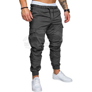 Pantalones de chándal Cargo para hombre, pantalones Cargo ecológicos para hombre, pantalones sostenibles para hombre, pantalones Cargo cortados y cosidos para trabajo al aire libre - Product Image 4