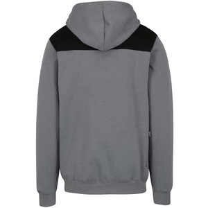 เสื้อฮู้ดดี้ผู้ชาย ผ้าฝ้ายฟลีซ 100% ระบายอากาศได้ดี ซิปหน้า ปักลายตามสั่ง สีตัดกัน ราคาส่ง ดีไซน์ใหม่ - Product Image 2