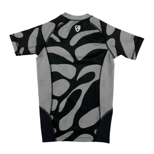 Rashguard MMA à manches courtes personnalisé par sublimation pour unisexe avec tissu Spandex/Polyester Couleurs et tailles personnalisées - Product Image 2
