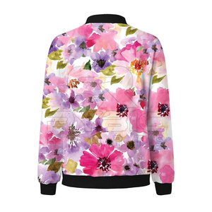 Custom Design Lifestyle Women Printing Varsity <b>Jackets</b> Fashion Focused Garment For Modern Urban Dressing For Adult - Product Image 2