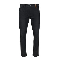 Jean droit en denim uni décontracté de qualité supérieure pour homme, avec logo personnalisé, couleurs claires/moyennes/foncées, écologique, respirant et résistant à la décoloration