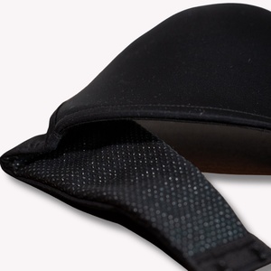Sujetador sin tirantes push-up con aros, copa 3/4, sin costuras, negro, para mujer, todas las estaciones, color liso, elastano/nailon, cierre trasero en Y - Product Image 2