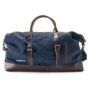 Sac de voyage en toile cirée en cuir véritable personnalisé, sac de sport robuste et imperméable, sac de week-end, sac de voyage pour une nuit, LCTB-0156 - Product Image 2