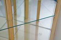 Vitrine Moderne en Verre Multi-Usages de Haute Qualité pour Meuble de Salon, Vitrine d'Angle
