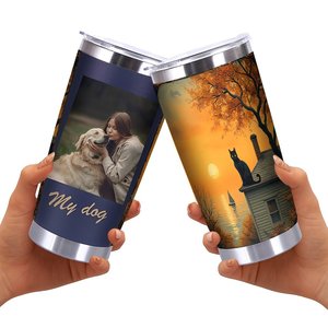 20oz Stainless Steel Tumbler Double Wall <b>Insulated</b> Custom Print Sublimation Blank Craft <b>Cup</b> For Personalized Design - Product Image 2