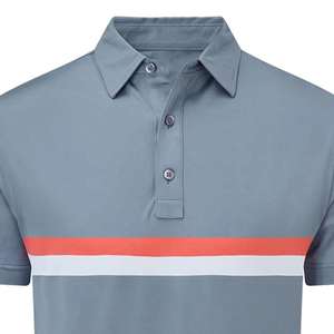 เสื้อผ้าลำลองผู้ชายขายส่ง เสื้อเชิ้ตขายดี ดีไซน์ใหม่ รับทำโลโก้ สีพื้น ผ้าเจอร์ซีย์ระบายอากาศ 100% ผ้าฝ้าย แห้งเร็ว - Product Image 5