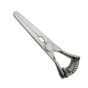 Pinces de chirurgie cardiovasculaire GLOVER Bulldog Clamps Straight DeBAKEY Jaws, longueurs totales 5,1 cm, 6,4 cm, 8,9 cm, 12,1 cm, ZETOMEDPRO - Product Image 1