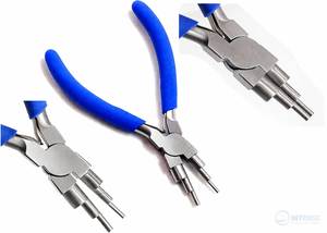 Alicates de Joyería 6 en 1 de Acero Inoxidable Alemán para Hacer Argollas y Dar Forma a Alambres de 2mm/9mm, Instrumentos Quirúrgicos de Alta Resistencia - Product Image 4