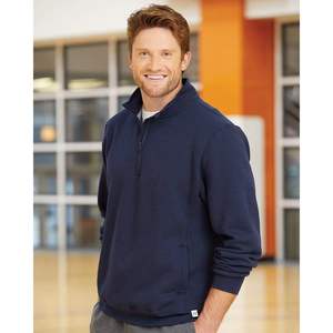 Sudadera Deportiva Personalizada Dri Power XL con Cuello Cadet y Cierre de Cremallera de un Cuarto, Sudadera con Capucha de Invierno con Bordado 3D, Lavada con Enzimas y Antiarrugas - Product Image 5