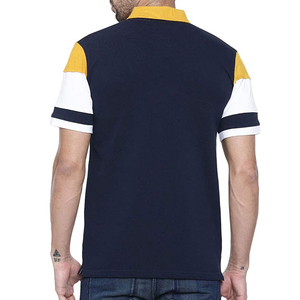 เสื้อโปโลผู้ชายพรีเมียมทรงปกติ ผ้าคอตตอนผสม แขนสั้น สวมใส่สบาย ระบายอากาศได้ดี เหมาะสำหรับใส่ทุกวัน แฟชั่นเสื้อผ้าลำลอง - Product Image 3