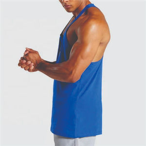 Débardeurs d'été pour hommes de haute qualité, personnalisés, fabriqués en Chine, en polyester, couleur unie, avec bouton et capuche, impression par sublimation - Product Image 4