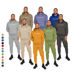 Survêtement camouflage pour homme, manches longues, col montant, fermeture éclair, poches latérales, coupe classique, style sportif automne, 100 % polyester - Product Image 1