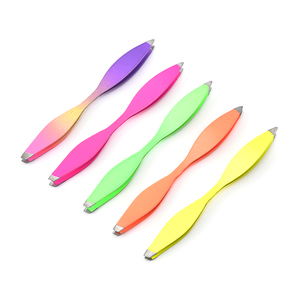 Pinzas Profesionales de Alta Moda para Cejas, de Acero Inoxidable Colorido y Ecológico, con Punta Puntiaguda, Mango Cómodo y Precisión para el Cabello - Product Image 4