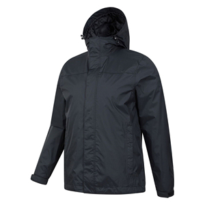 Chaqueta cortavientos ligera con logo personalizado por transferencia térmica, ropa de senderismo, ropa casual de calle, con cremallera para exteriores - Product Image 1