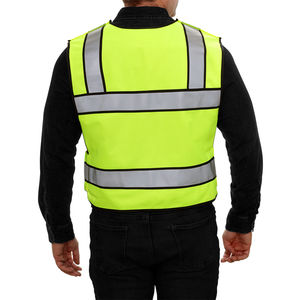 Chaleco de Seguridad Reflectante de Alta Visibilidad para Hombre, Diseño OEM, Sin Mangas, de Buena Calidad, para Construcción - Product Image 5