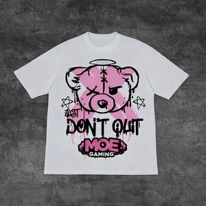 Camiseta Streetwear de 280 GSM, Diseño de Marca, Estilo Y2K, Fabricación de Ropa, 100% Algodón, Proveedores, Camisetas Personalizadas para Hombre y Mujer - Product Image 4