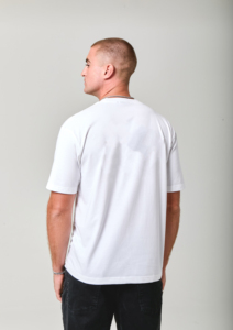 Camiseta de Moda con Logotipo Personalizado para Hombre, Camiseta de Algodón Puro de Alta Calidad - Product Image 5