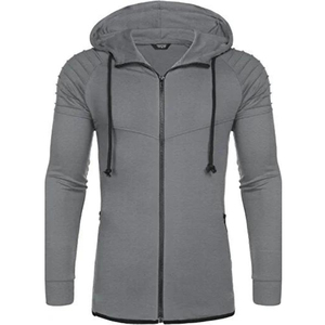 Sudadera con Cremallera para Hombre, Diseño Personalizado de Última Moda, Alta Calidad, Poliéster y Algodón, Venta en Línea, Estilo Único, Venta al Por Mayor - Product Image 1