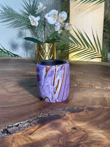 Soporte para quemador Bakhoor de madera y resina hecho a mano de primera calidad con acabado artístico para fragancia árabe Oud hogar y decoración Majlis - Product Image 4