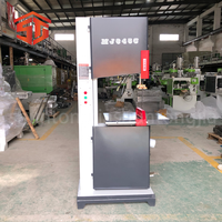 Scie à ruban pour le travail du bois MJ345B |   Machine à découper le bois verticale avec moteur 3 kW 380 V, hauteur de traitement maximale 310 mm et épaisseur 470 mm