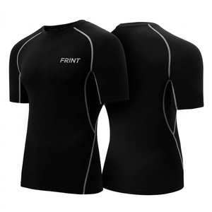T-shirt Rashguard de Compression à Manches Longues Anti-UV pour Entraînement BJJ Jiu Jitsu en Polyester Coupe Ajustée pour Homme – Fabrication Personnalisée - Product Image 4