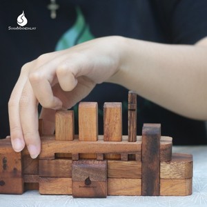 Rompecabezas de Barco 3D de Madera: Regalo Perfecto para Constructores de Modelos, Niños, Adultos, Aficionados y Mentes Creativas - Product Image 1