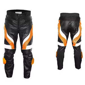 Pantalones de Motocicleta de Cuero Genuino para Invierno, los Más Vendidos, para Motociclistas, de Alta Calidad, Resistentes al Fuego y Transpirables - Product Image 1