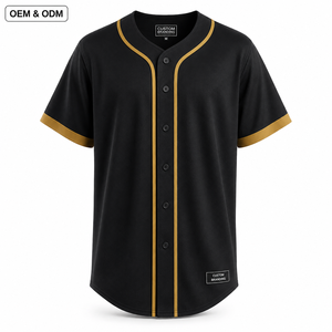 Custom Baseball Jersey Men Wholesale Team Uniform Custom Logo Sports Jersey OEM ODM Private Label Sublimation Baseball <b>Shirt</b> - Product Image 2